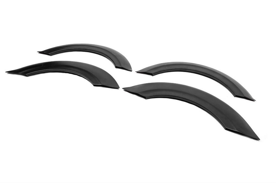 Volkswagen Crafter 2016- Aletines anchos (4 uds, negros) Foto 6