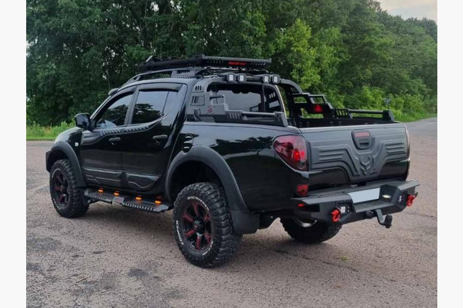 Mitsubishi L200 2006-2015 Molduras de Puerta (4 uds, ABS) Foto 4