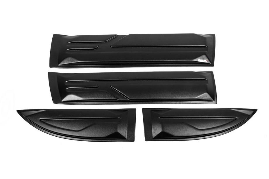 Mitsubishi L200 2006-2015 Molduras de Puerta (4 uds, ABS) Foto 2