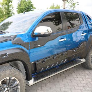 Molduras Superiores de Puerta 2019+ (6 uds, ABS) Mitsubishi L200 2015-2024 foto 2