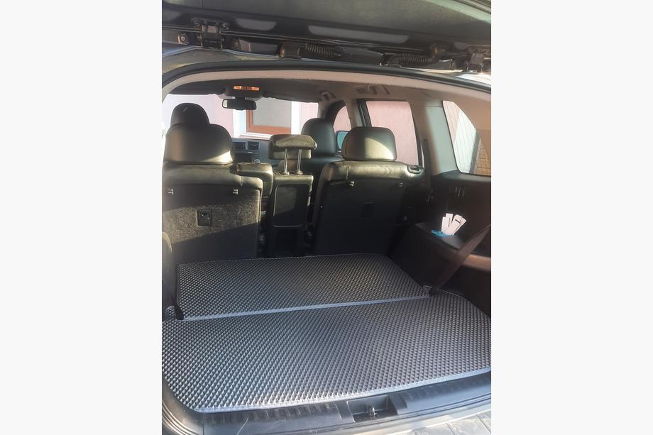 Toyota Highlander 2008-2013 Alfombrilla de maletero EVA (2 piezas, negro) Image