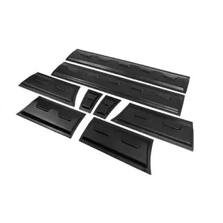 Molduras de puerta EuroCap (8 uds., ABS, base larga) Ford Transit 2000–2014 foto 1
