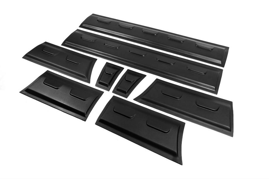 Ford Transit 2000–2014 Molduras de puerta EuroCap (8 uds., ABS, base larga) Foto 1
