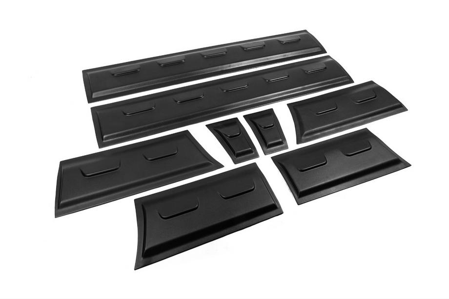 Ford Transit 2000–2014 Molduras de puerta EuroCap (8 uds., ABS, base larga) Foto 2