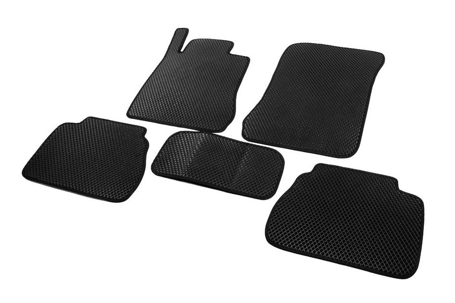 Mercedes E-class W210 1995-2002 Alfombrillas EVA (negras) Image
