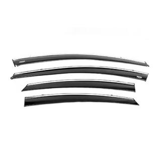 Deflectores de ventana con moldura cromada (4 uds, Niken) Hyundai Elantra (MD/UD) 2011-2015 foto 1