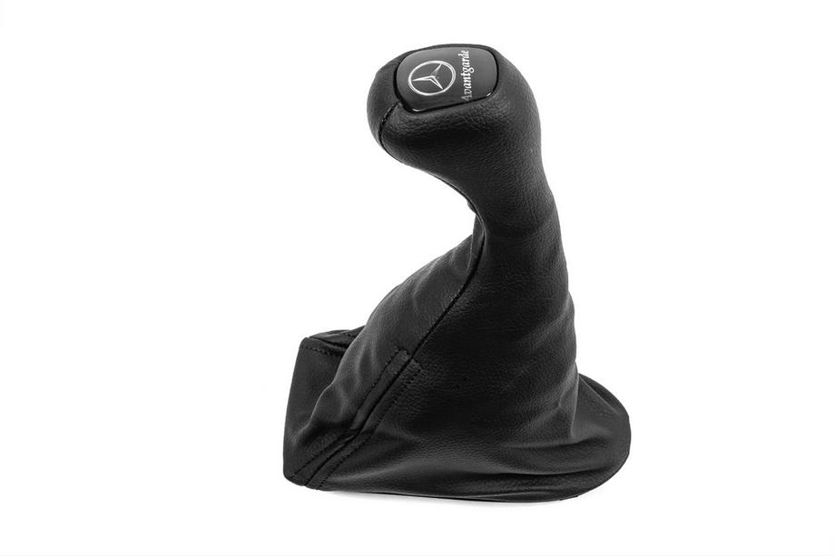 Mercedes E-class W211 2002-2009 Pomo y fuelle de cambio OEM Avantgarde-Mercedes (polipiel) Image