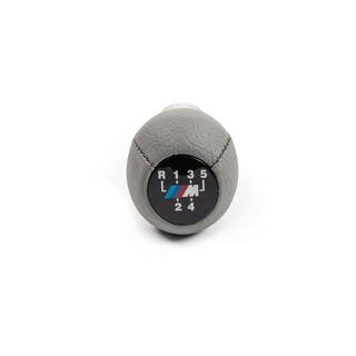 Pomo de cambio OEM (piel sintética, gris liso) BMW 5 Series E34 1988-1995 foto 4