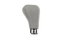 BMW 3 Series E36 1990-2000 Pomo de cambio OEM (piel sintética, gris liso) foto 3