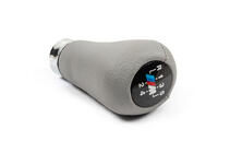 BMW Serie 3 E30 1982–1994 Pomo de cambio OEM (piel sintética, gris liso) foto 1