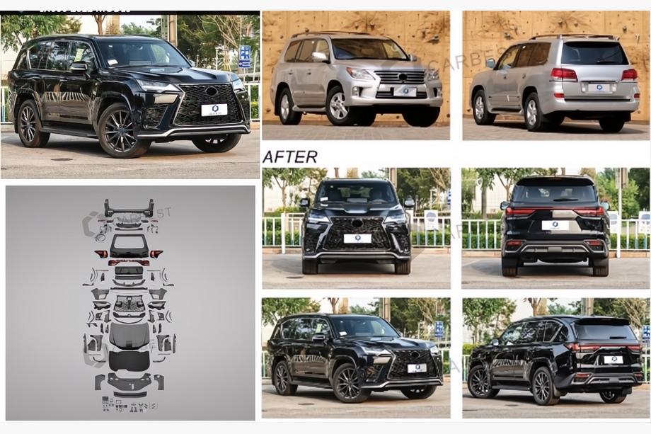 Lexus LX570/450d 2008-2022 Kit de carrocería facelift a LX600 Foto 7