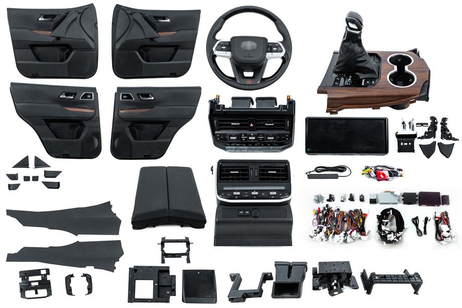 Toyota Land Cruiser 200 2007-2021 Kit de mejora de interior para LC300 Foto 1