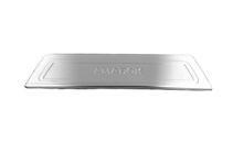 Volkswagen Amarok 2010-2022 Protector de parachoques trasero OmsaLine (brillo, acero inoxidable) foto 1