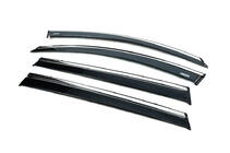Chery Tiggo 7 2020- Deflectores de ventana con moldura cromada (4 uds, Niken) foto 3