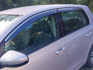 Volkswagen Golf 6 2008-2014 Deflectores de Ventana con Moldura Cromada Niken (HB, 4 uds) foto 2