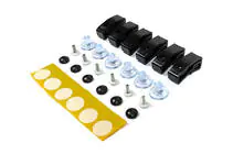 Kit de montaje deflector de capó (6 piezas, EuroCap) foto 2