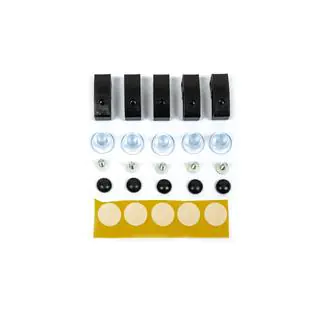 Kit de montaje deflector de capó (5 piezas, EuroCap)