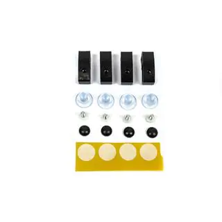 Kit de montaje deflector de capó (4 piezas, EuroCap)