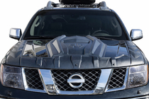 Nissan Navara 2006-2015 Cubierta de capó (ABS) foto 2