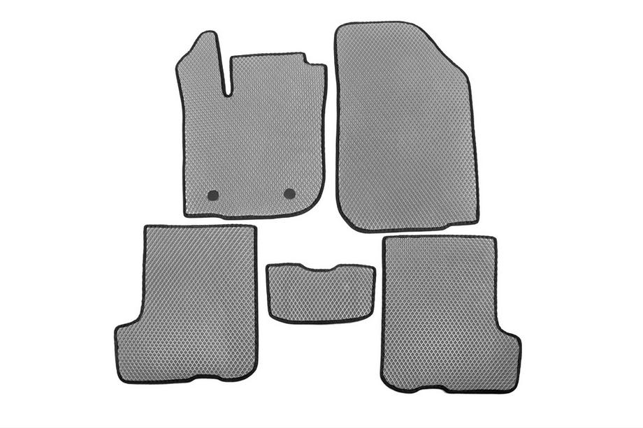 Renault Sandero 2013-2022 Alfombrillas EVA (Gris) Image