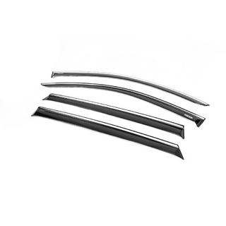 Deflectores de ventana con moldura cromada (4 uds, Niken) Kia Sorento IV MQ4 2020- foto 2