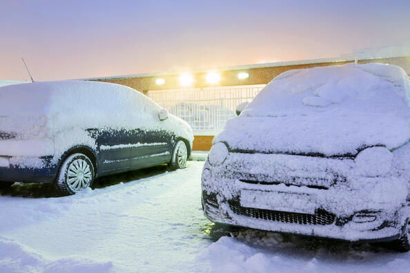 Que no hacer con un coche en invierno