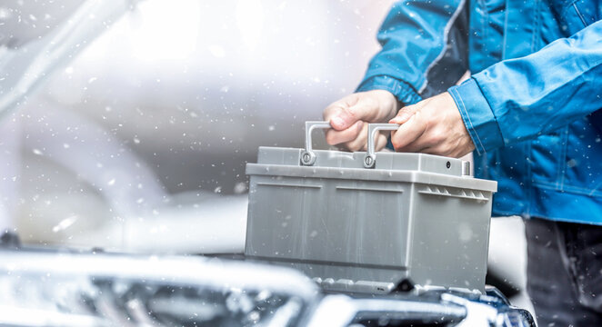 ¿Cómo almacenar correctamente la batería en invierno?