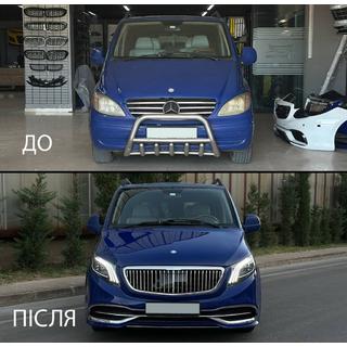 Kit de restyling a W447 Maybach Mercedes Vito W639 2004-2014 foto 4