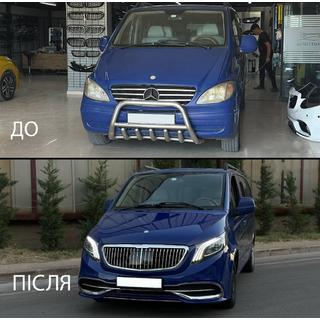 Kit de restyling a W447 Maybach Mercedes Vito W639 2004-2014 foto 1