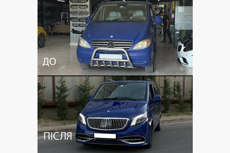 Mercedes Viano 2004-2014 Kit de restyling a W447 Maybach Foto 1