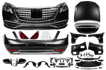 Mercedes S-class W221 2005-2013 Kit de restyling a X222 Maybach S600 foto 2