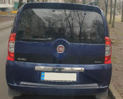Peugeot Bipper 2008-2017 Moldura cromada sobre la matrícula (acero inoxidable) OmsaLine - Acero Inoxidable Italiano foto 1