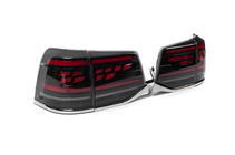 Toyota Land Cruiser 200 2007-2021 Pilotos Traseros 2016-2021 (Sequential Red Plus) foto 4
