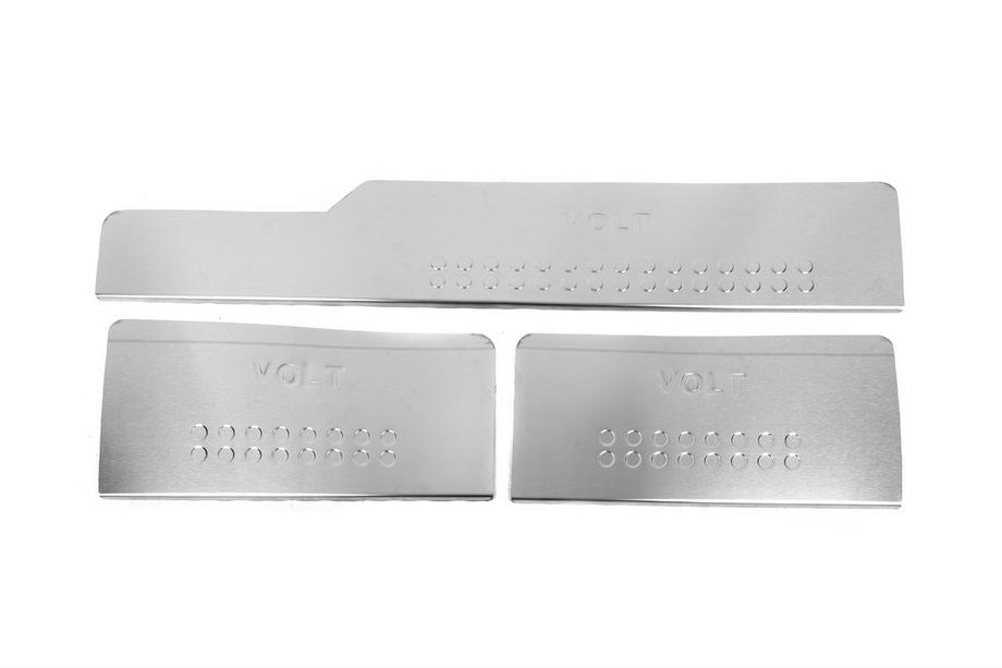 Volkswagen LT 1995-2006 Placas de umbral interior acero inoxidable Carmos V3 (3 uds) Image