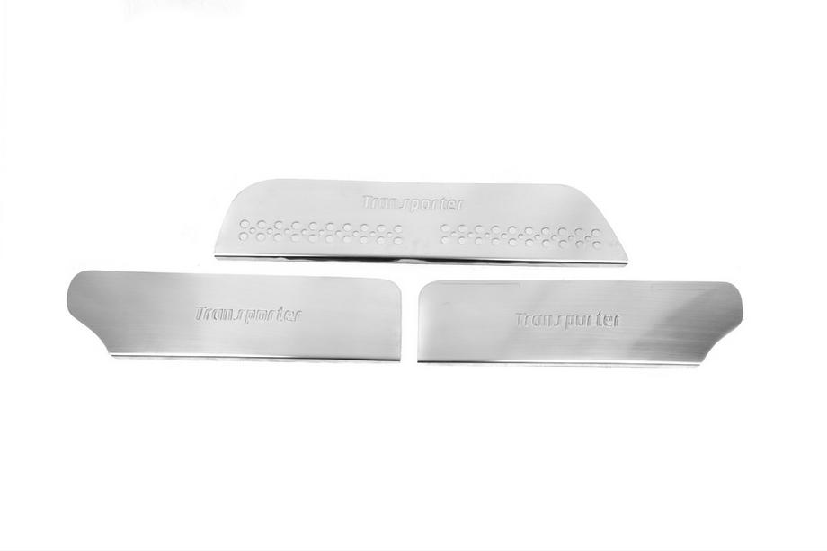 Volkswagen T4 Transporter 1990-2003 Placas de umbral interior tipo-5 (acero inoxidable) Image