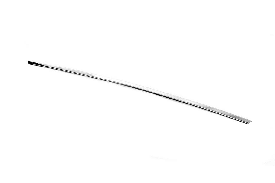 Volvo S60 2010-2018 Moldura cromada sobre la matrícula OmsaLine (acero inoxidable) Image