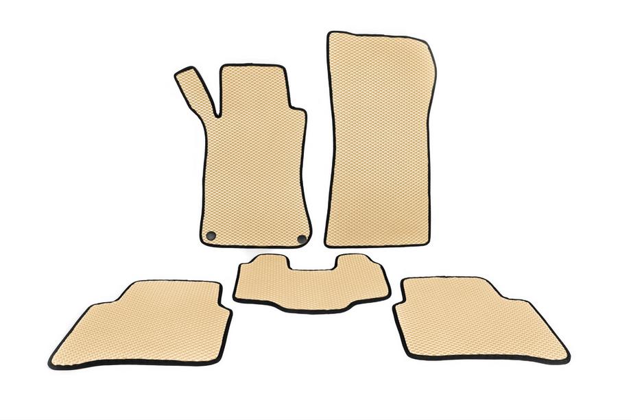 Mercedes C-class W203 2000-2007 Alfombrillas EVA (Beige) Image