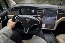 Tesla Model X 2015- Volante deportivo (Alcantara, carbono, con calefaccion) foto 1