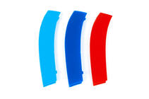 BMW 5 Series F10/F11 2010–2016 Inserciones de parrilla 2010-2013 (3 uds) foto 4