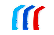 BMW 3 Series F30/F31 2012-2019 Cubiertas de rejilla para parrilla de 8 lamas (3 uds) foto 2