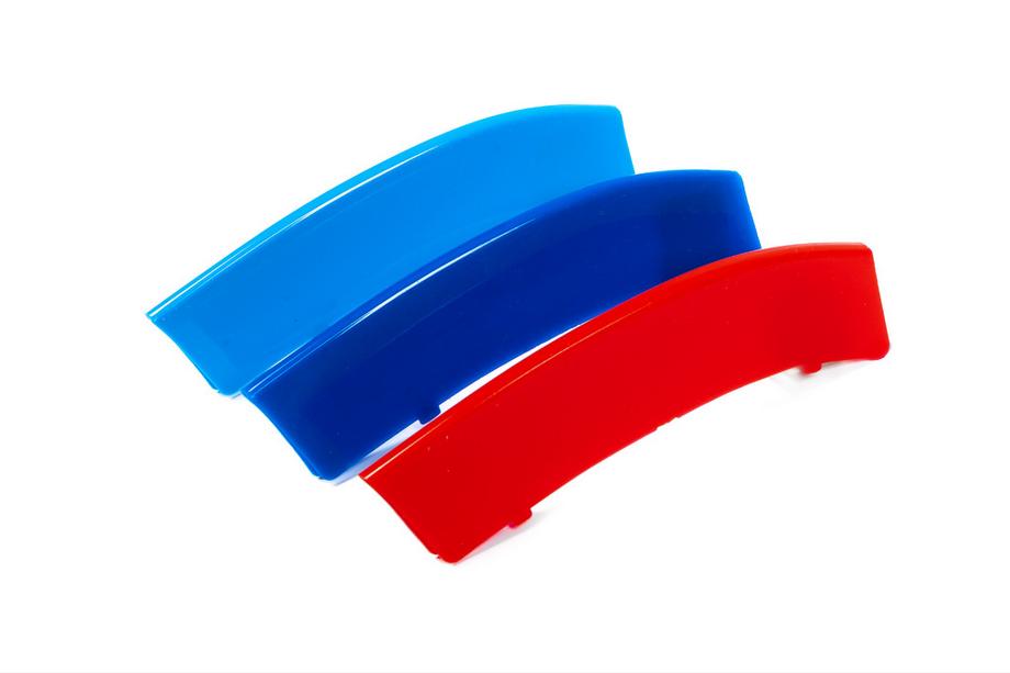 BMW 3 Series F30/F31 2012-2019 Cubiertas embellecedoras para parrilla de 11 lamas (juego de 3) Foto 3
