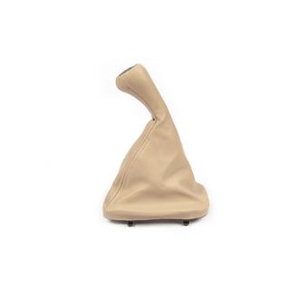 Funda de palanca de cambios + pomo OEM (beige) BMW 3 Series E46 1998-2006 foto 2