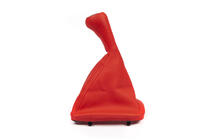 BMW 3 Series E46 1998-2006 Funda de palanca de cambios + pomo OEM (rojo) foto 2