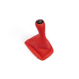 Funda de palanca de cambios + pomo OEM (rojo) BMW 3 Series E46 1998-2006 foto 3