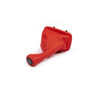 Funda de palanca de cambios + pomo OEM (rojo) BMW 3 Series E46 1998-2006 foto 4