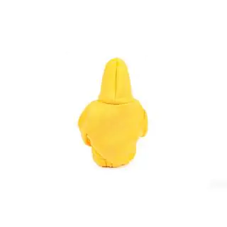 Funda palanca de cambios estilo sudadera (amarillo, cordón negro) foto 4