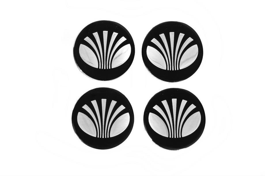 Daewoo Pegatinas para Tapacubos de Llantas V2 60mm (4uds) Image