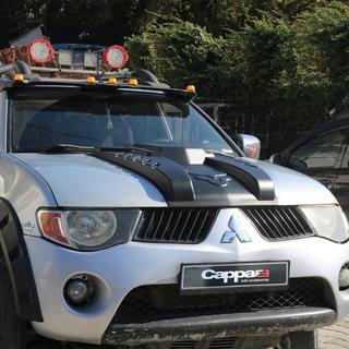 Toma de aire de capó V3 (ABS) Mitsubishi L200 2006-2015 foto 1