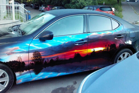 Arte sobre ruedas: tendencias inspiradoras en aerografía para automóviles