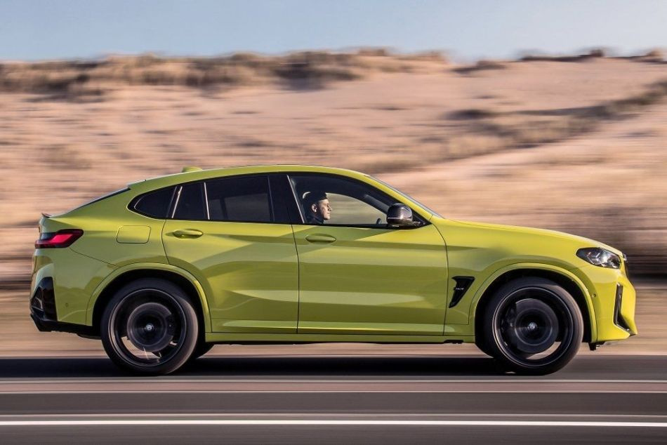 Descripción general de la modificación deportiva del crossover BMW X4 M.